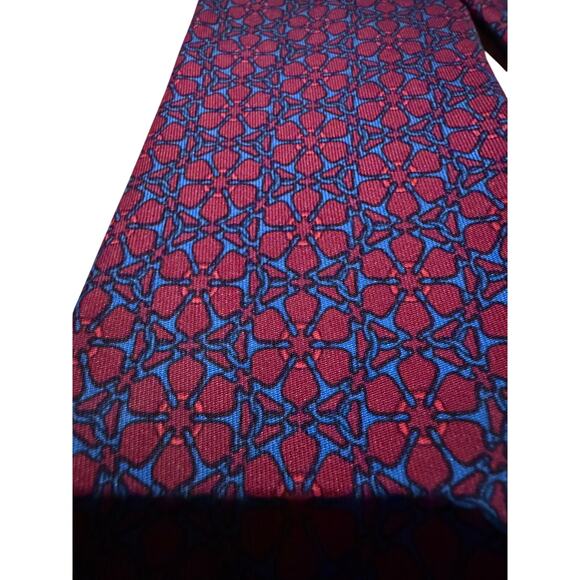 Hermès 100% Silk Tie – Floral Print – Luxury Designer Necktie - Picture 3 of 6